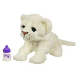FurReal Friends Baby Lion, Live Target Exclusive - White