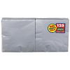 Amscan Silver Luncheon Napkins Big Party Pack, 125 Ct.