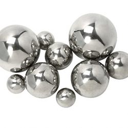 IMAX Abbott Steel Decorative Ball, Set of 9