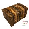 Polish Handmade Wooden Chest Linden Wood Jewelry
