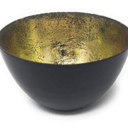 Serene Spaces Living Decorative Gold Lined Bowl