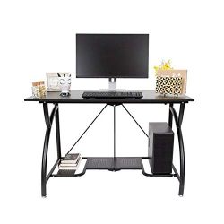 Origami Foldable Computer Desk, Black
