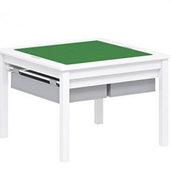 UTEX 2 in 1 Kids Construction Play Table with Storage