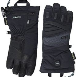 Outdoor Research Lucent Heated Gloves, Black, Large