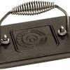 Lodge Rectangular Cast Iron Grill Press. 6.75 x 4.5" Cast Iron Grill