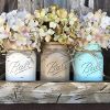 Mason Canning JARS & Wood ANTIQUE WHITE