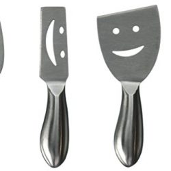 Prodyne K-4-F Stainless Steel Cheese Knives, Set of 4, Silver