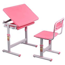 I STUDY Height Adjustable Children's Desk and Chair