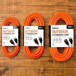 Otimo 50 Ft 16/3 Outdoor Heavy Duty Extension Cord