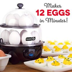 Dash Deluxe Rapid Egg Cooker Electric for Hard Boiled