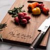 Personalized Charcuterie Board, Engraved Wood