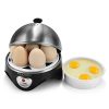 Flexzion Electric Egg Cooker Poacher Steamer Maker
