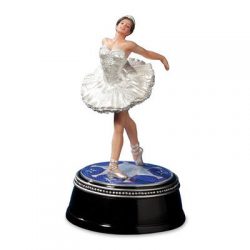 THE SAN FRANCISCO MUSIC BOX COMPANY Ballerina Swan Lake Figurine