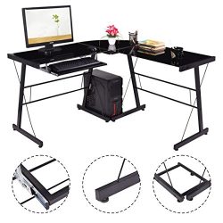 L-Shape Computer Desk PC Laptop Table