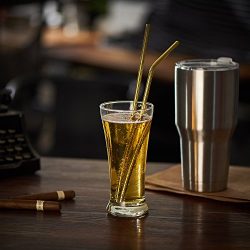Gold Reusable Drink Straw