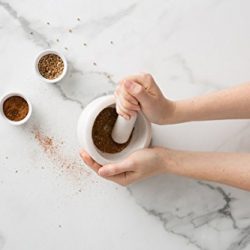 Chef'n Mortar and Pestle (Marble/Anthracite Silicone)