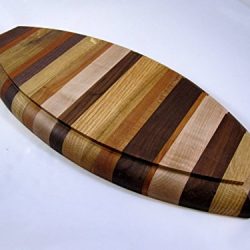 Boat hull shaped board platter Charcuterie board