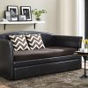 DHP Halle Upholstered Daybed and Trundle