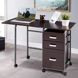 Wheeled Home Office Furniture with 3 Drawers