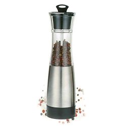 Portable Stainless Steel Electric Salt and Pepper Grinder