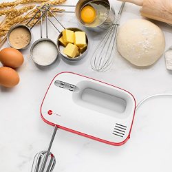 Vremi Electric Hand Mixer 3 Speed with Built-in Storage Case