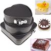 Baking Tools Chocolate Set of Three Springform Pans