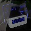 LED Temperature Desktop Director Table Clocks Digital