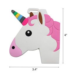 Aigemi Unicorn Luggage Tags Suitcase Labels Bag - Set of 3