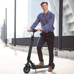 Goplus Electric Scooter Foldable Adjustable Kick Scooter