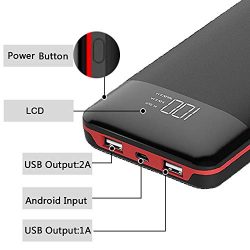 Power Bank Portable Charger 24000mAh Huge Capacity