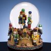 Christmas Nutcracker Soldiers Snow Globe