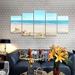 Sea Shells Giclee Canvas Prints Modern Seascape Artwork