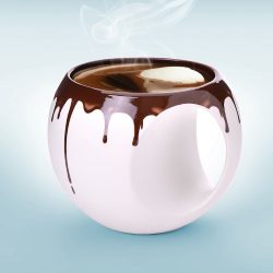 Asobu Hot Chocolate Mug, 14-Ounce