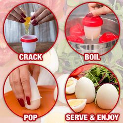 Egg Cooker Cups - for Hard and Soft Boiled Eggs