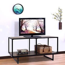 Tangkula TV Stand/Coffee Table Entertainment Center