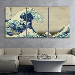 3 Panel World Famous Painting Reproduction on Canvas Wall Art