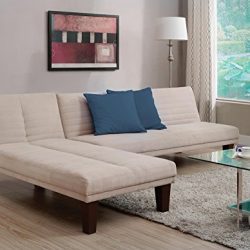 DHP Dillan Convertible Futon Couch Bed