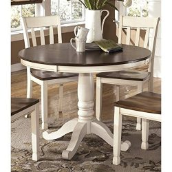 Ashley Whitesburg Round Dining Table in Brown