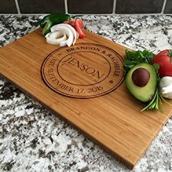 Personalized Wedding Gifts Cutting Board
