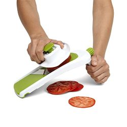 Chef'n Sleek Slice Handheld Collapsible Mandoline, Green
