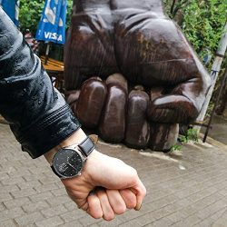 ZIZ Ukraine Black Watch Unisex Wrist Watch
