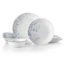 Corelle Dinnerware Set, One Size, Indigo Speckle