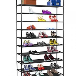 Halter 10 Tier Stackable Shoe Rack Storage Shelves