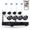 CANAVIS Security Camera System Wireless