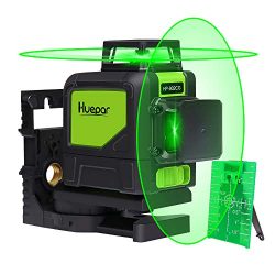 Huepar 902CG Self-Leveling 360-Degree Cross Line Laser Level