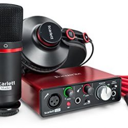Scarlett Solo Studio (2nd Gen) USB Audio Interface and Recording Bundle