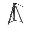 Coman Professional Video Tripod Heavy Duty DV1000 Aluminium Twin Tube