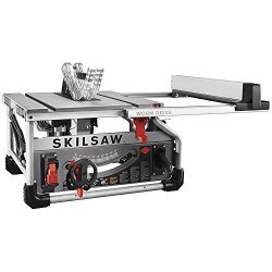 10" 15A portable worm drive table saw