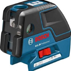 Bosch Self Leveling 5-Point Alignment Laser with Cross-Line GCL25