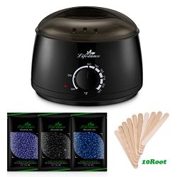 Lifestance Wax Warmer Hair Removal Kit with Hard Wax Beans